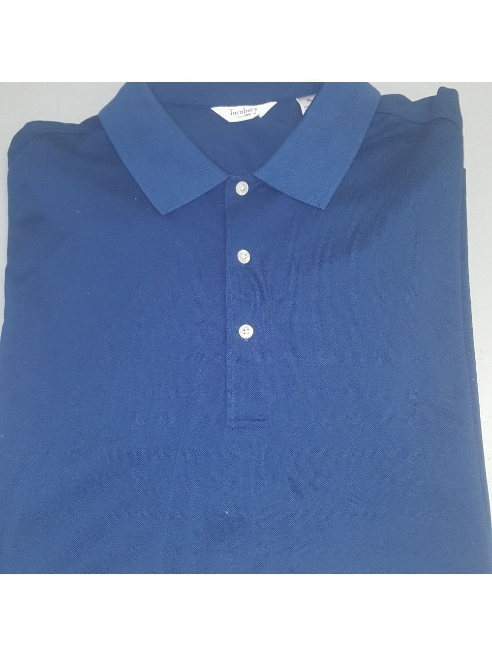 Turnbury Polo Shirt Teal Blue Extra Large